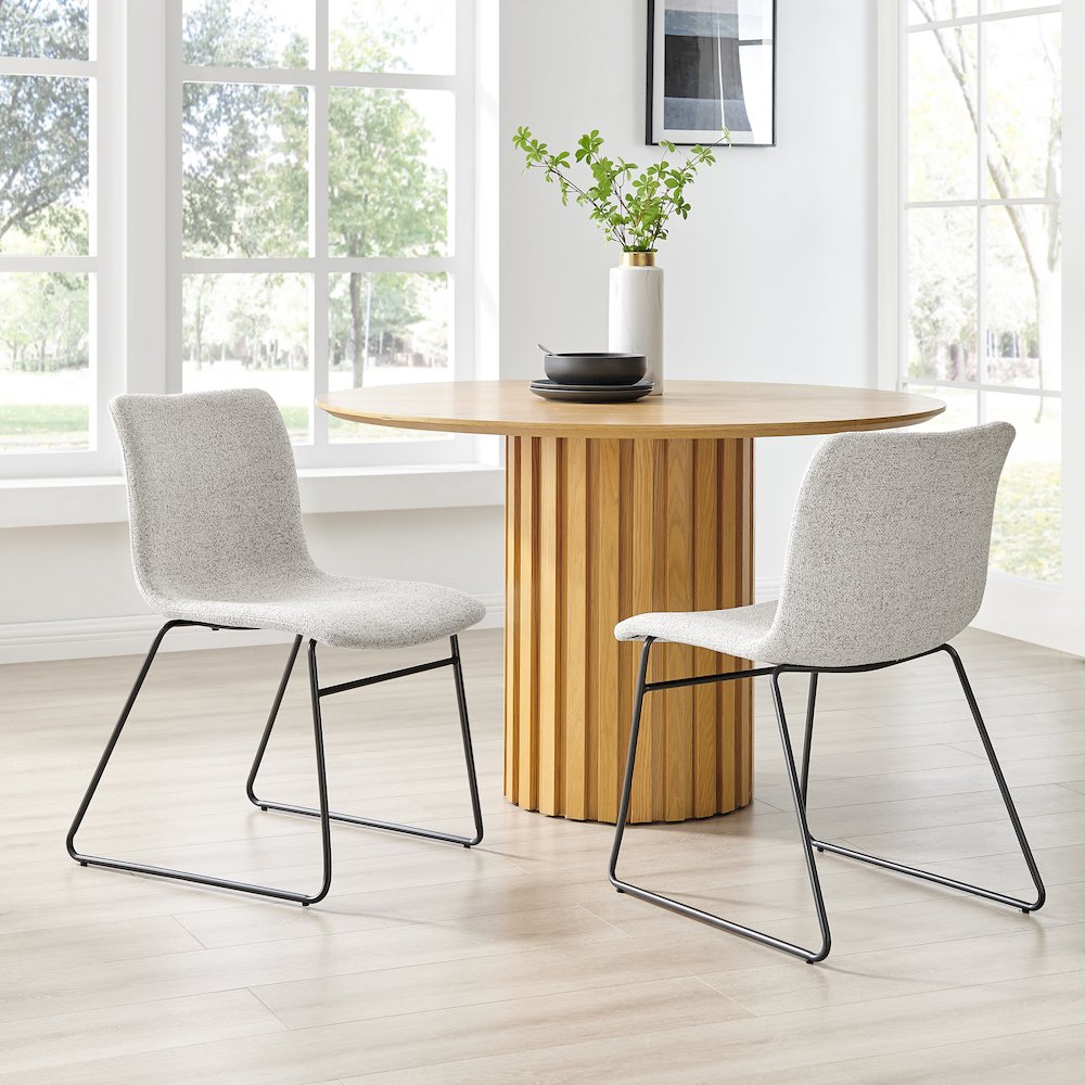 Bruce Chenille Dining Side Chair, (Set of 2). Picture 10