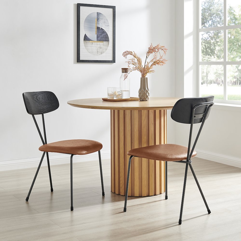 Elise PU Dining Side Chair, (Set of 4). Picture 11