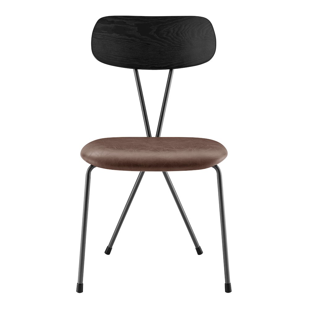 Elise PU Dining Side Chair, (Set of 4). Picture 2