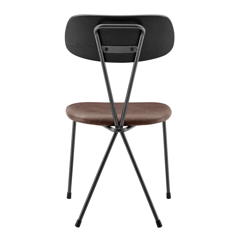 Elise PU Dining Side Chair, (Set of 4). Picture 4