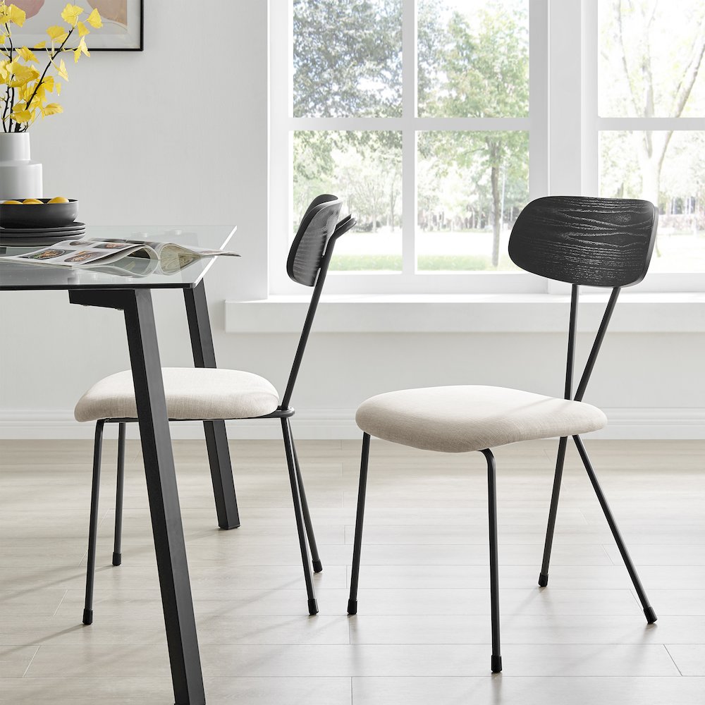 Elise Fabric Dining Side Chair, (Set of 4). Picture 10