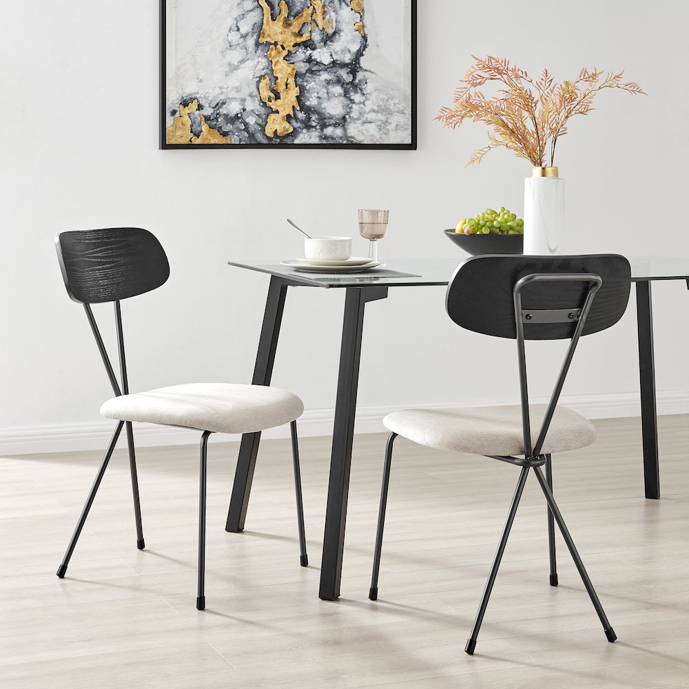 Elise Fabric Dining Side Chair, (Set of 4). Picture 11