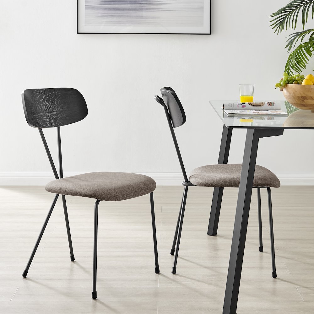 Elise Fabric Dining Side Chair, (Set of 4). Picture 11