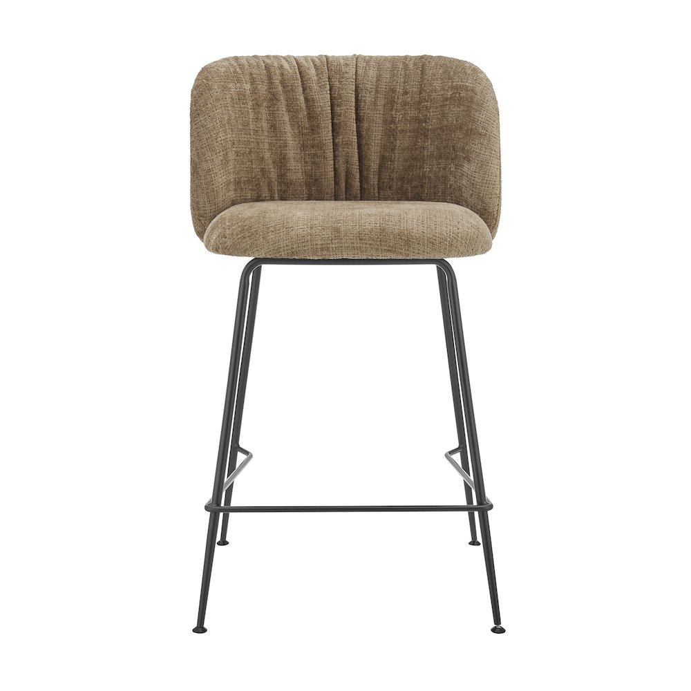 Millie Chenille Counter Stool, (Set of 2). Picture 2