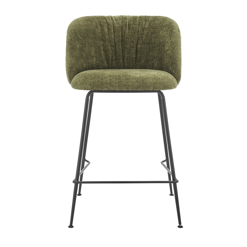 Millie Chenille Counter Stool, (Set of 2). Picture 2