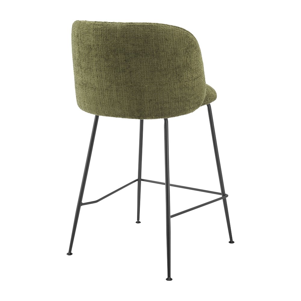 Millie Chenille Counter Stool, (Set of 2). Picture 5