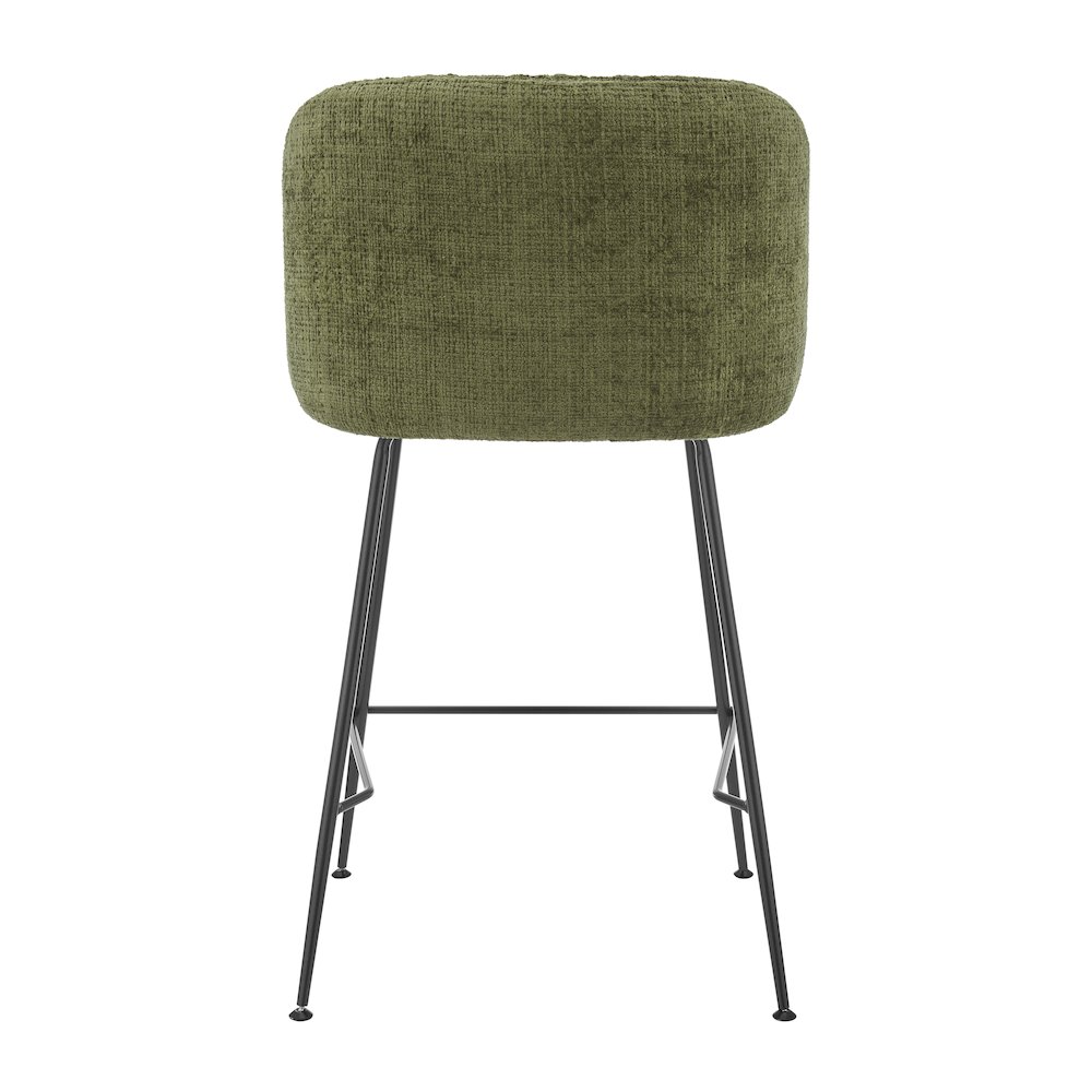 Millie Chenille Counter Stool, (Set of 2). Picture 4