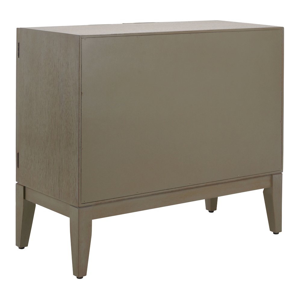 Deria 2-Door Cabinet - Sagewood. Picture 6