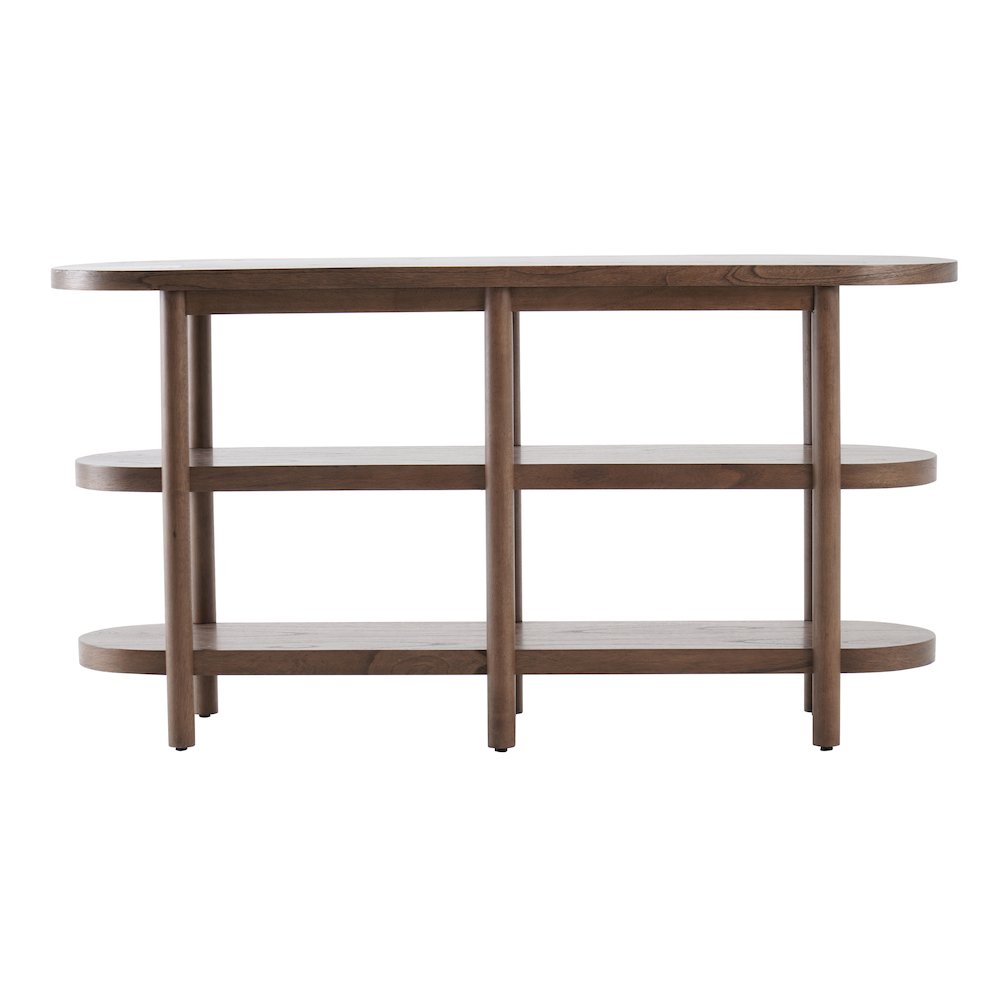 Lester Console Table - Walnut. Picture 3