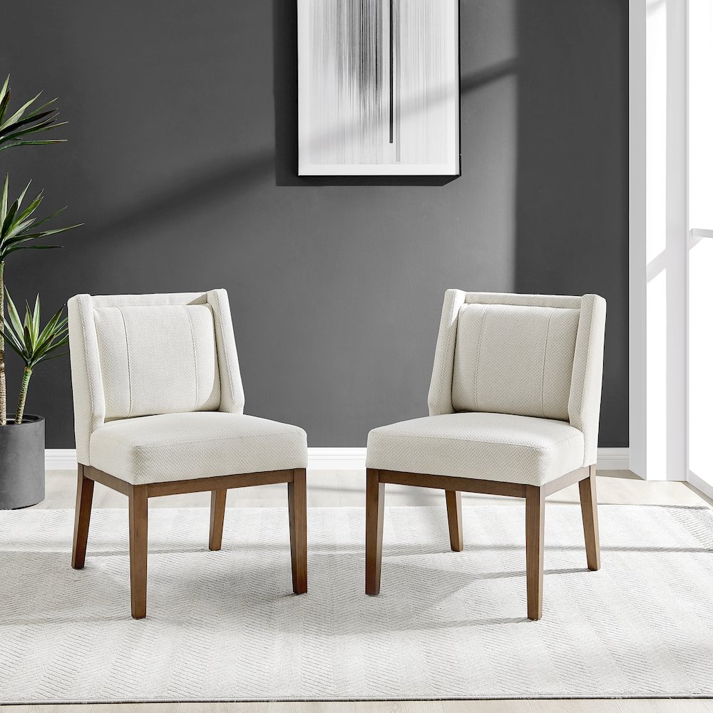 Ethan Fabric Dining Side Chair. Picture 9