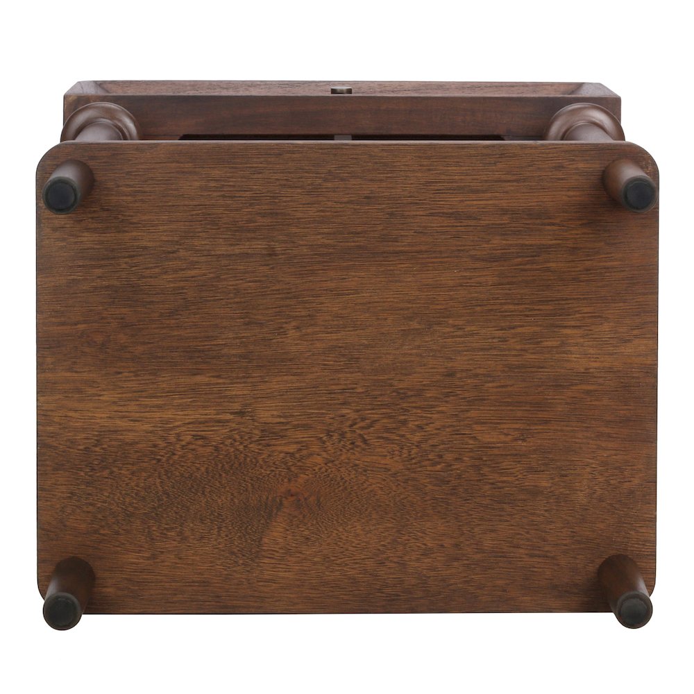 Romilda 1-Drawer Accent Table - Walnut. Picture 10