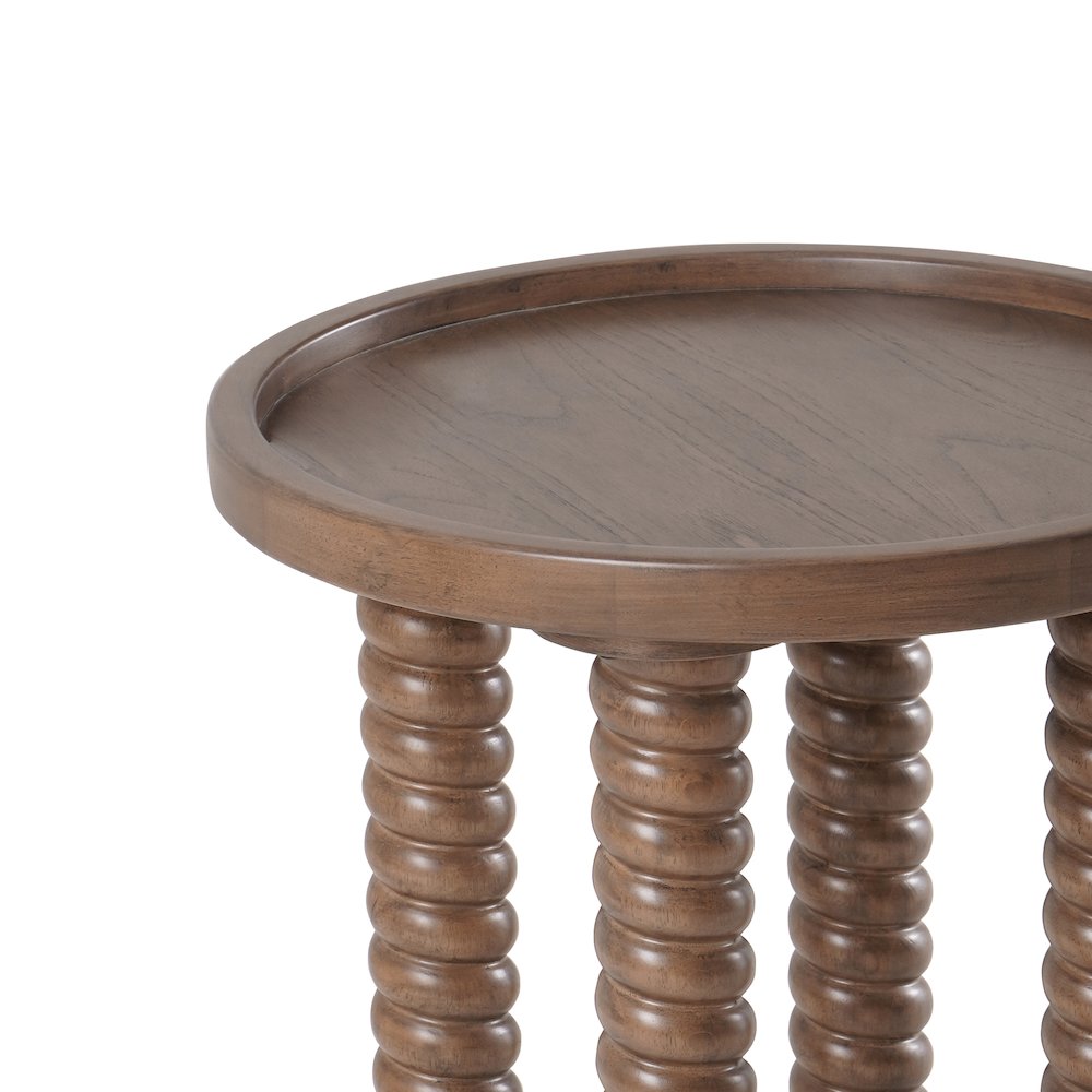 Crellin Accent Table - Walnut. Picture 5