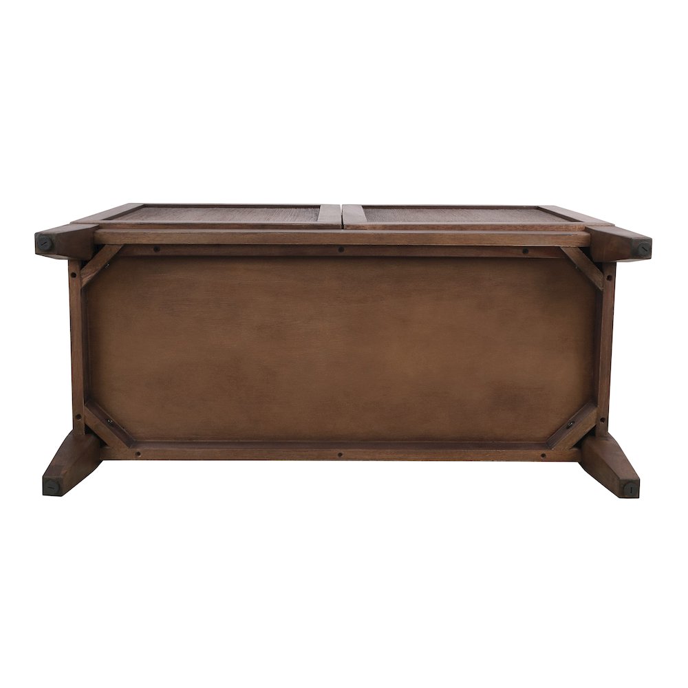 Deria 2-Door Cabinet - Walnut. Picture 10