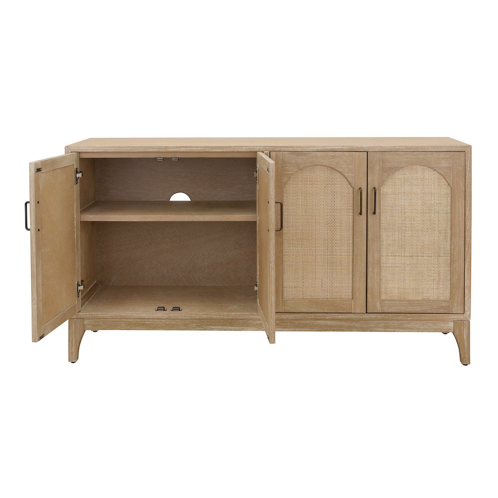 Chantilly 4-Door Buffet - Brushed Sand. Picture 8