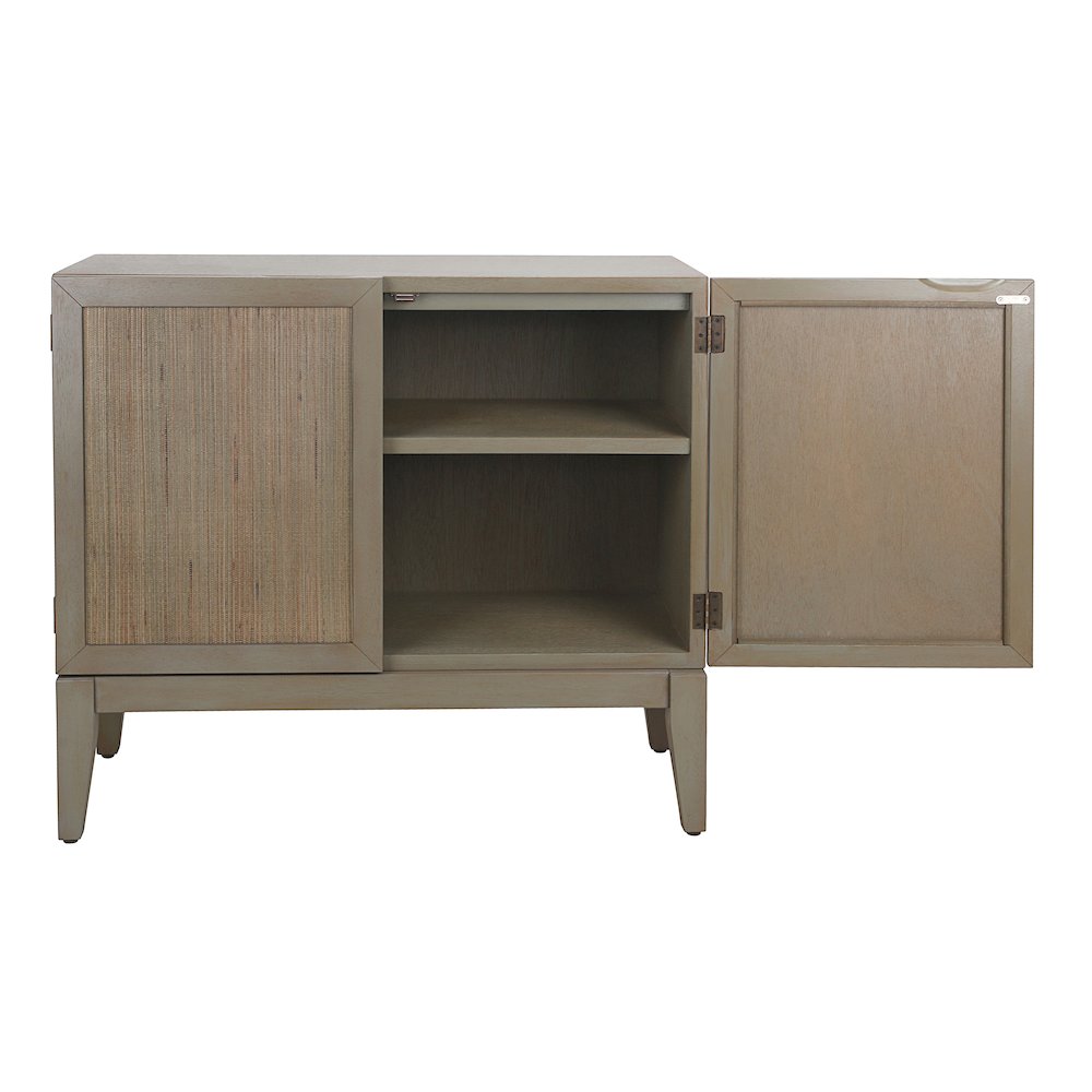 Deria 2-Door Cabinet - Sagewood. Picture 8