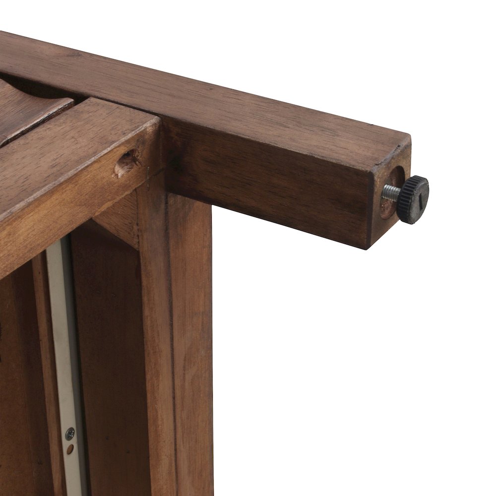 Terrena 2-Drawer Accent Table - Walnut. Picture 11