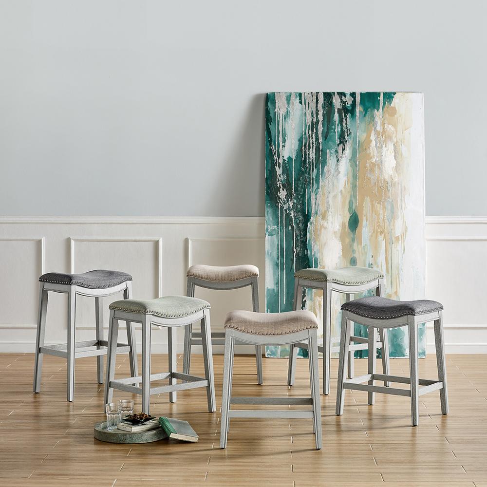 Grover Fabric Bar Stool. Picture 6