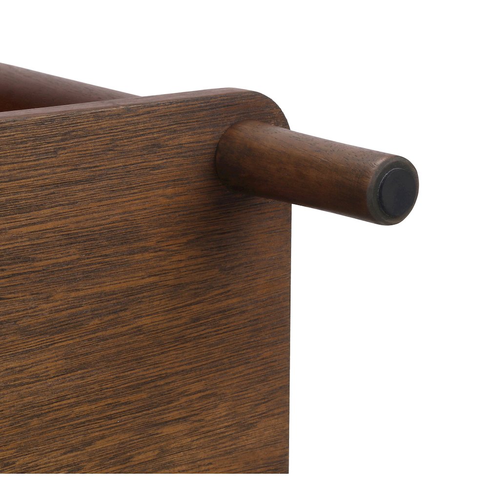 Romilda 1-Drawer Accent Table - Walnut. Picture 11