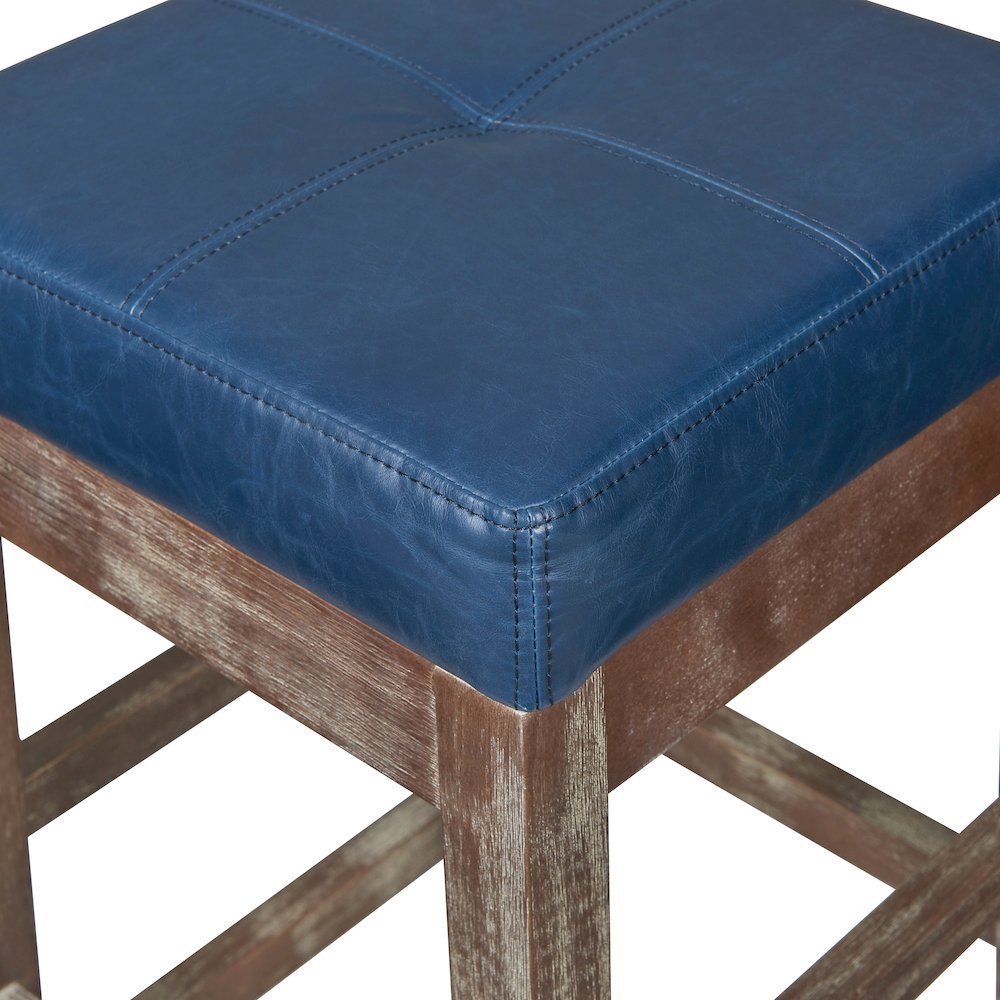 Valencia Bonded Leather Counter Stool. Picture 3