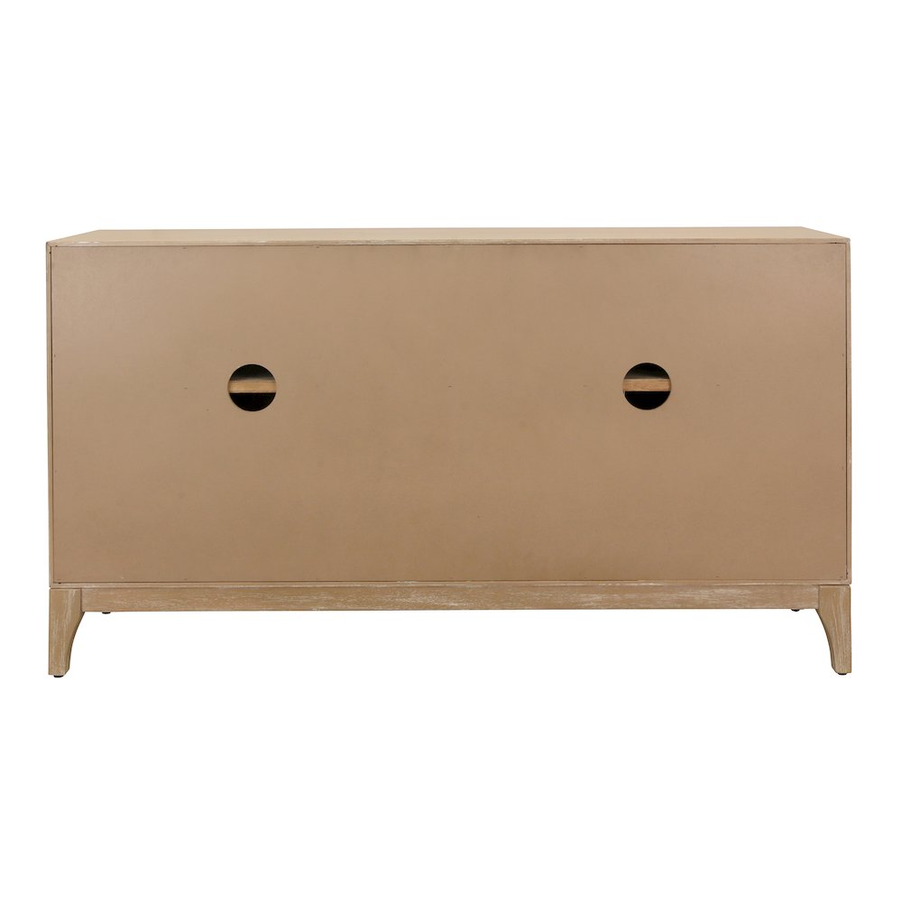 Chantilly 4-Door Buffet - Brushed Sand. Picture 5