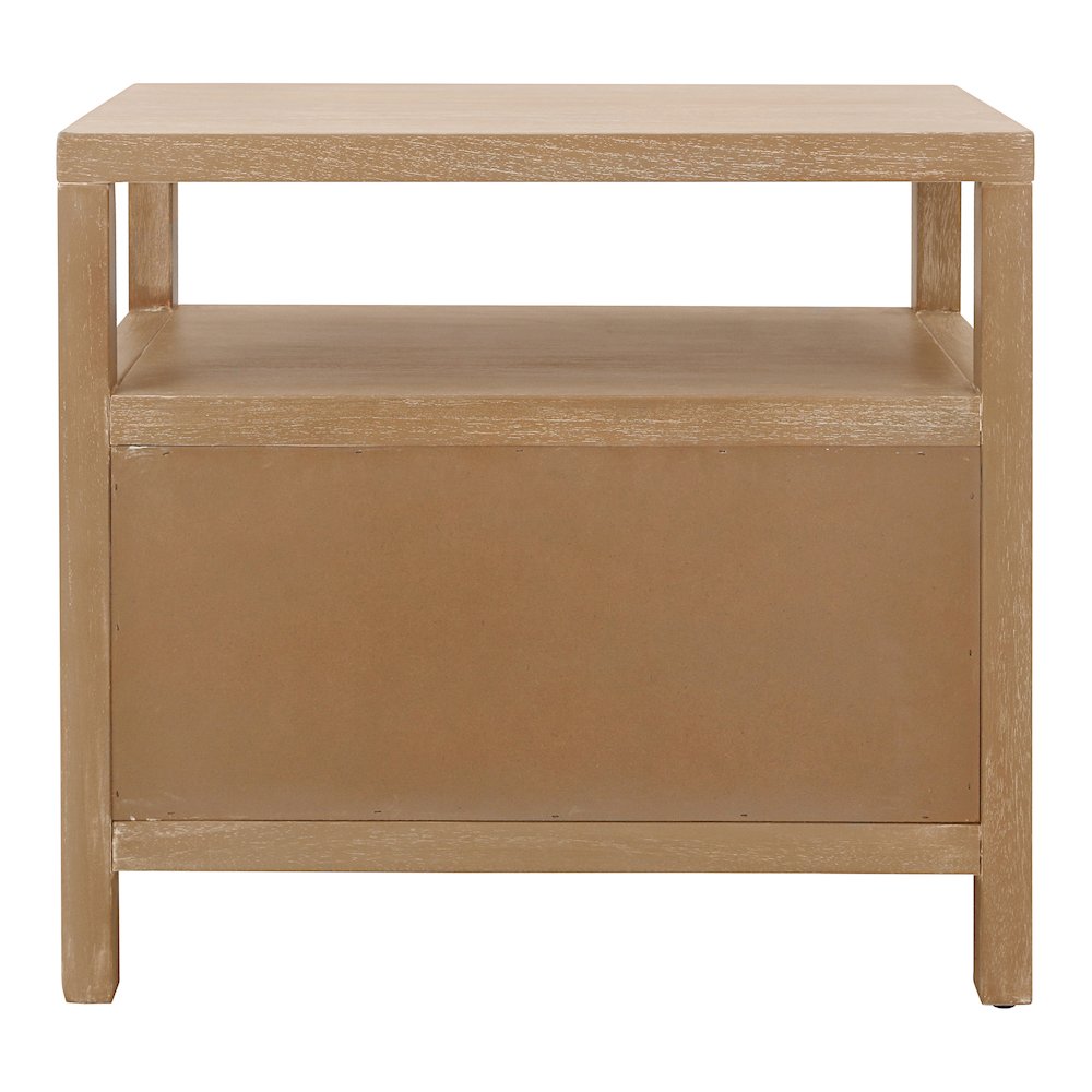 Terrena 2-Drawer Accent Table - Brushed Sand. Picture 5