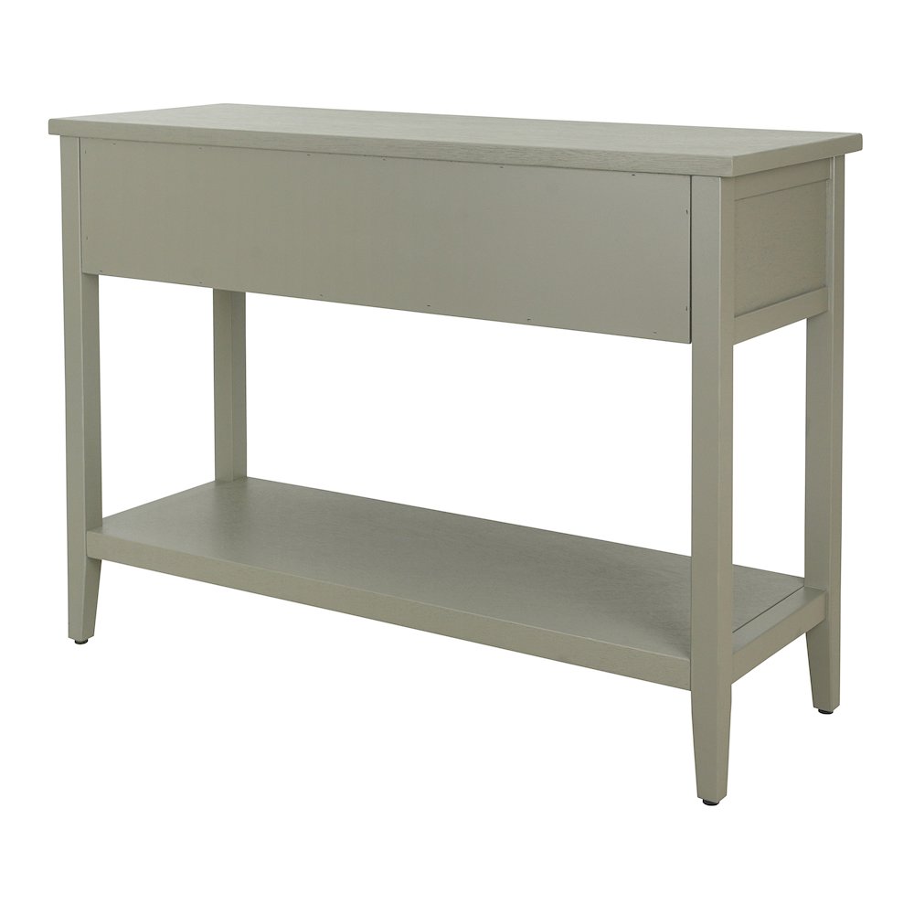 Wexford 3-Drawer Console Table - Sage Green. Picture 6