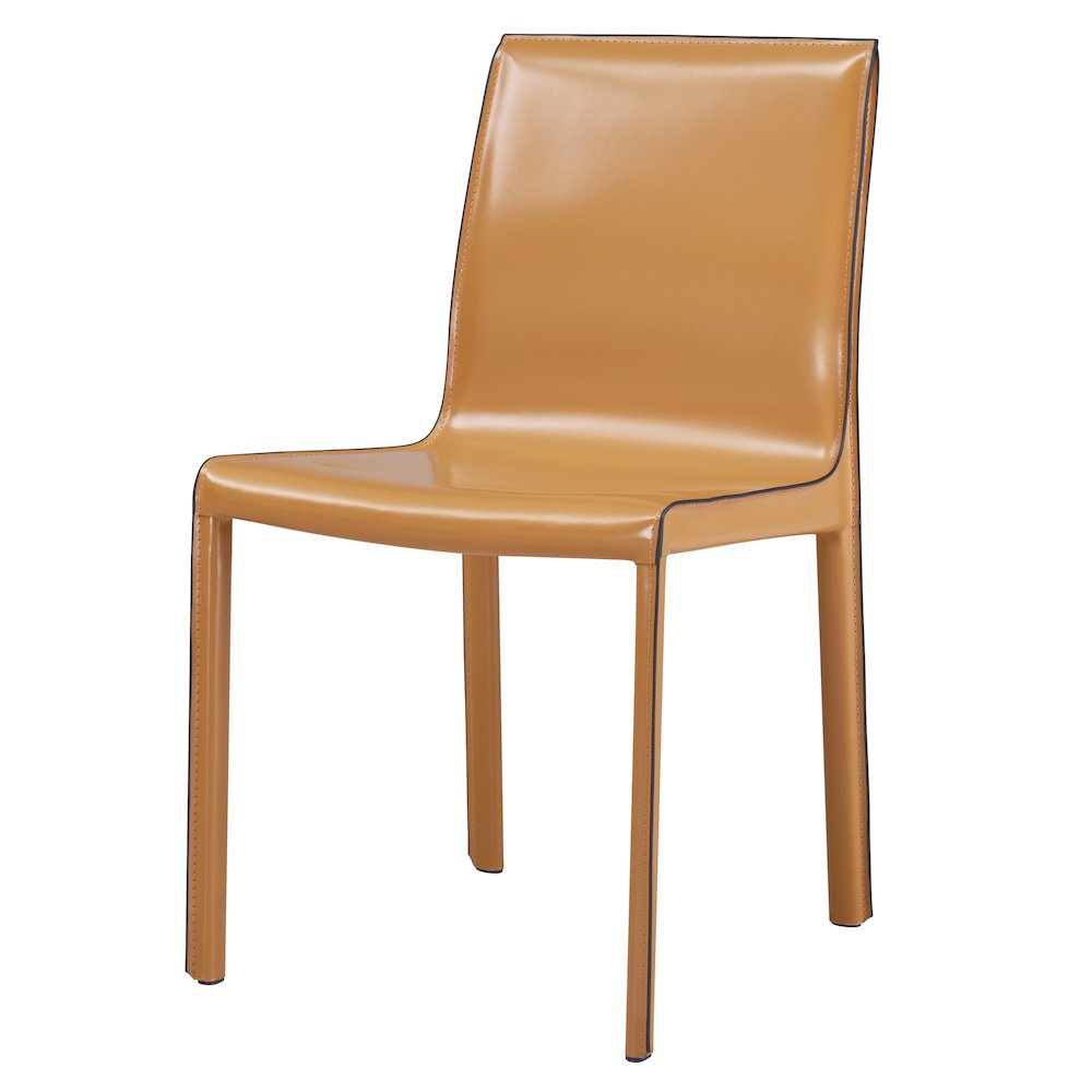 Gervin Recycled Leather Chair, (Set of 2). Picture 10