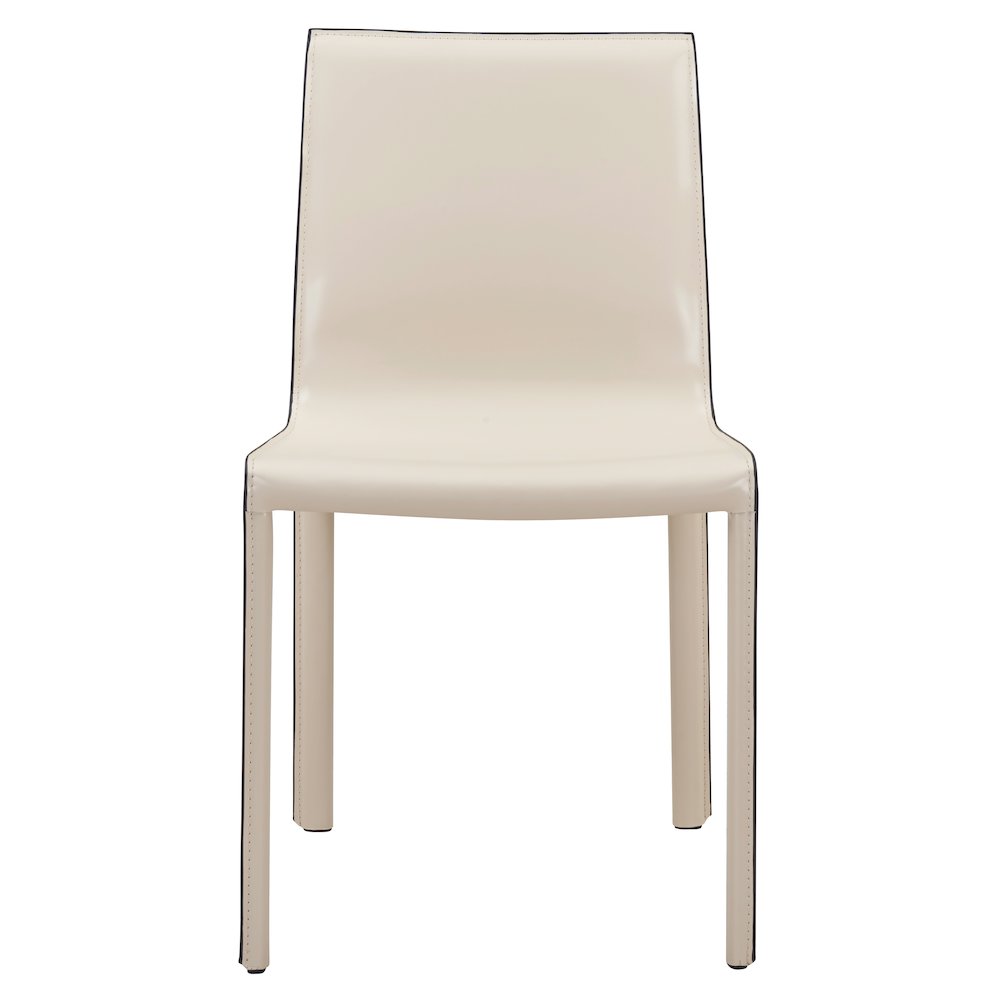 Gervin Recycled Leather Chair, (Set of 2). Picture 1