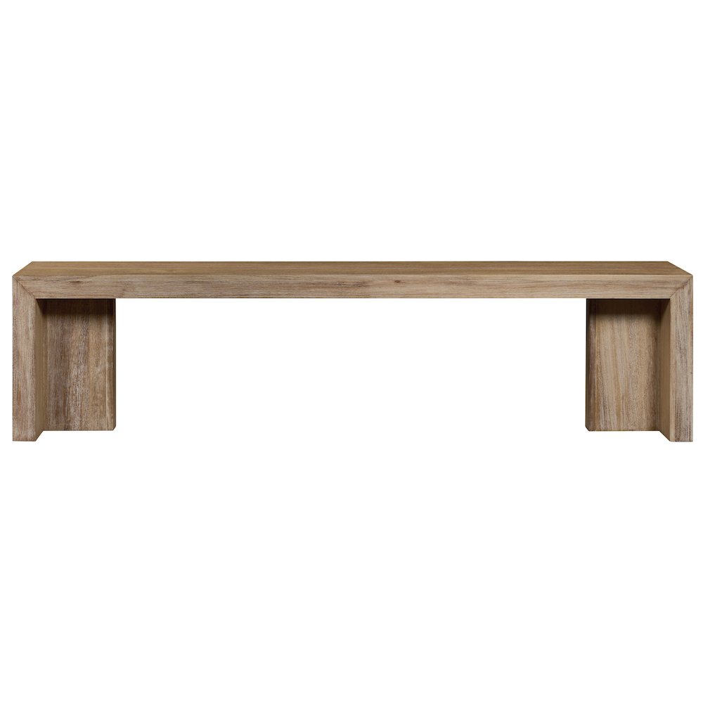 Zerano Bench - Brushed Smoke. Picture 3