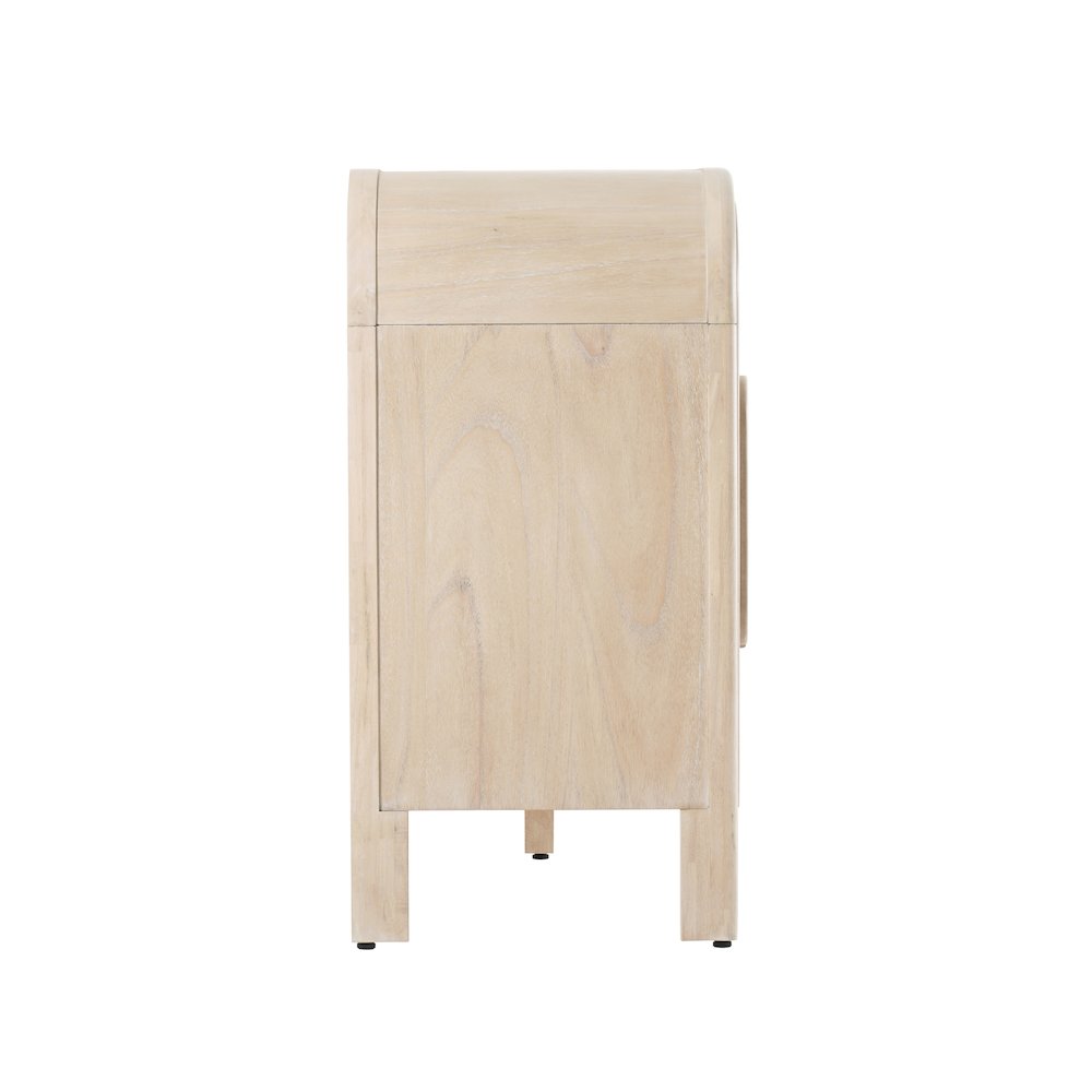 Serenia 4-Door Buffet - Weathered Sand. Picture 4