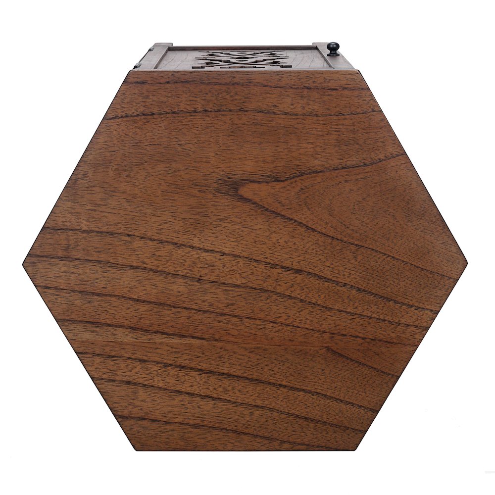Seema Accent Table - Walnut. Picture 8