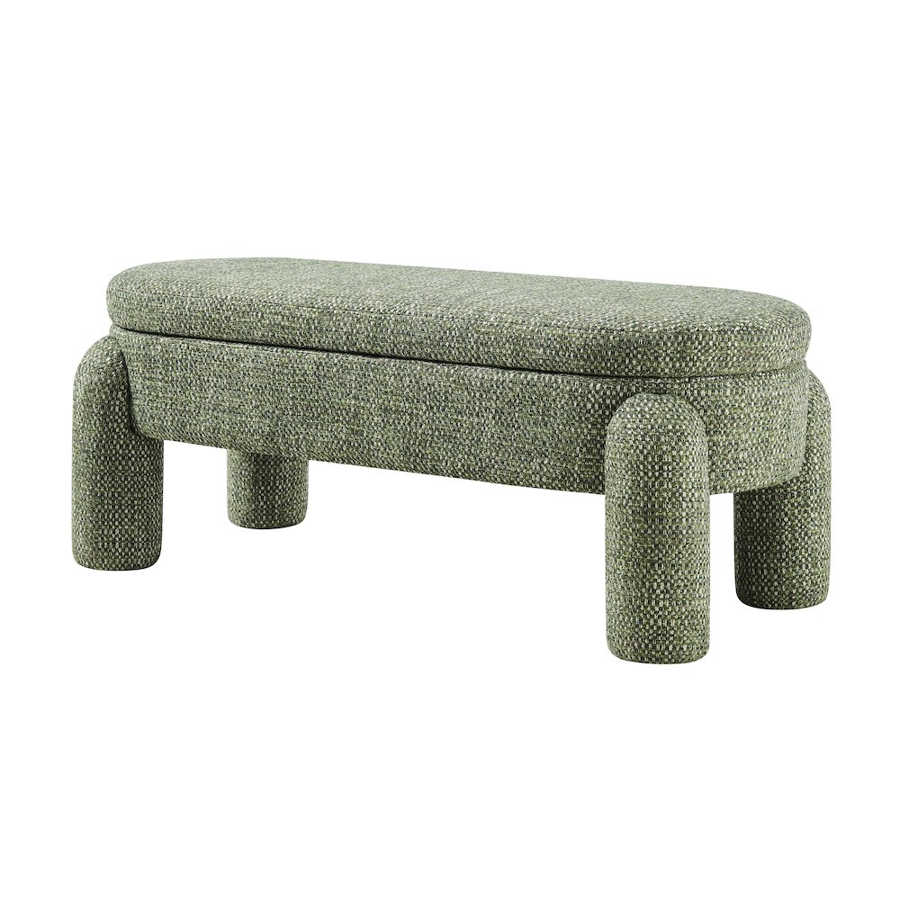 Bowden Bench - Salzburg Green Chenille. Picture 1