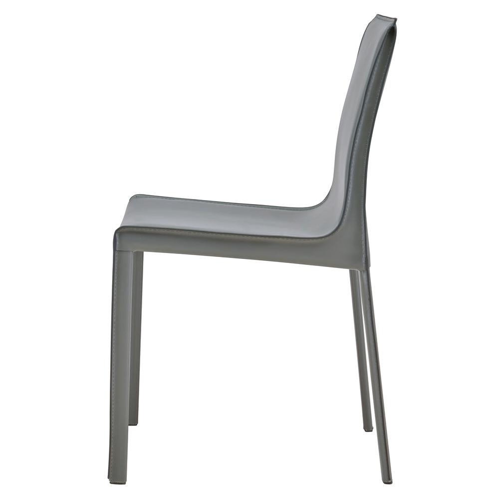 Gervin Recycled Leather Chair, (Set of 2). Picture 3