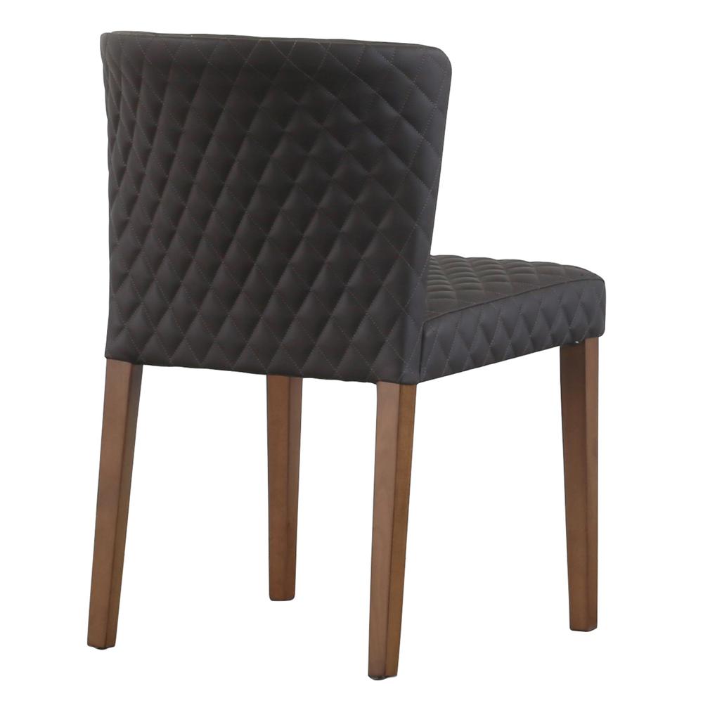 Albie Diamond Stitching PU Leather Chair, (Set of 2). Picture 5