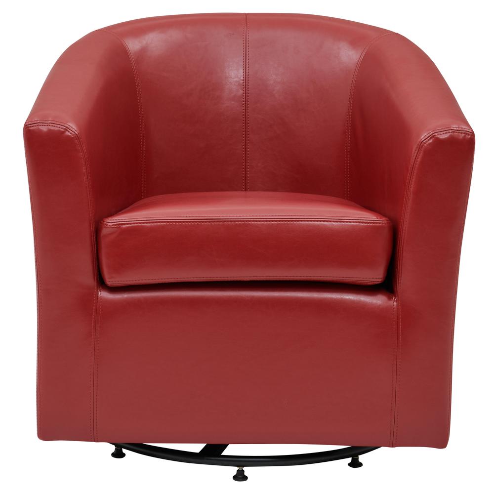 Hayden Swivel Bonded Leather Char. Picture 2