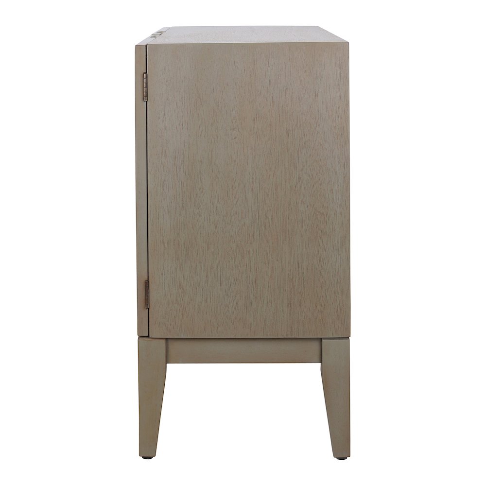 Deria 2-Door Cabinet - Sagewood. Picture 4