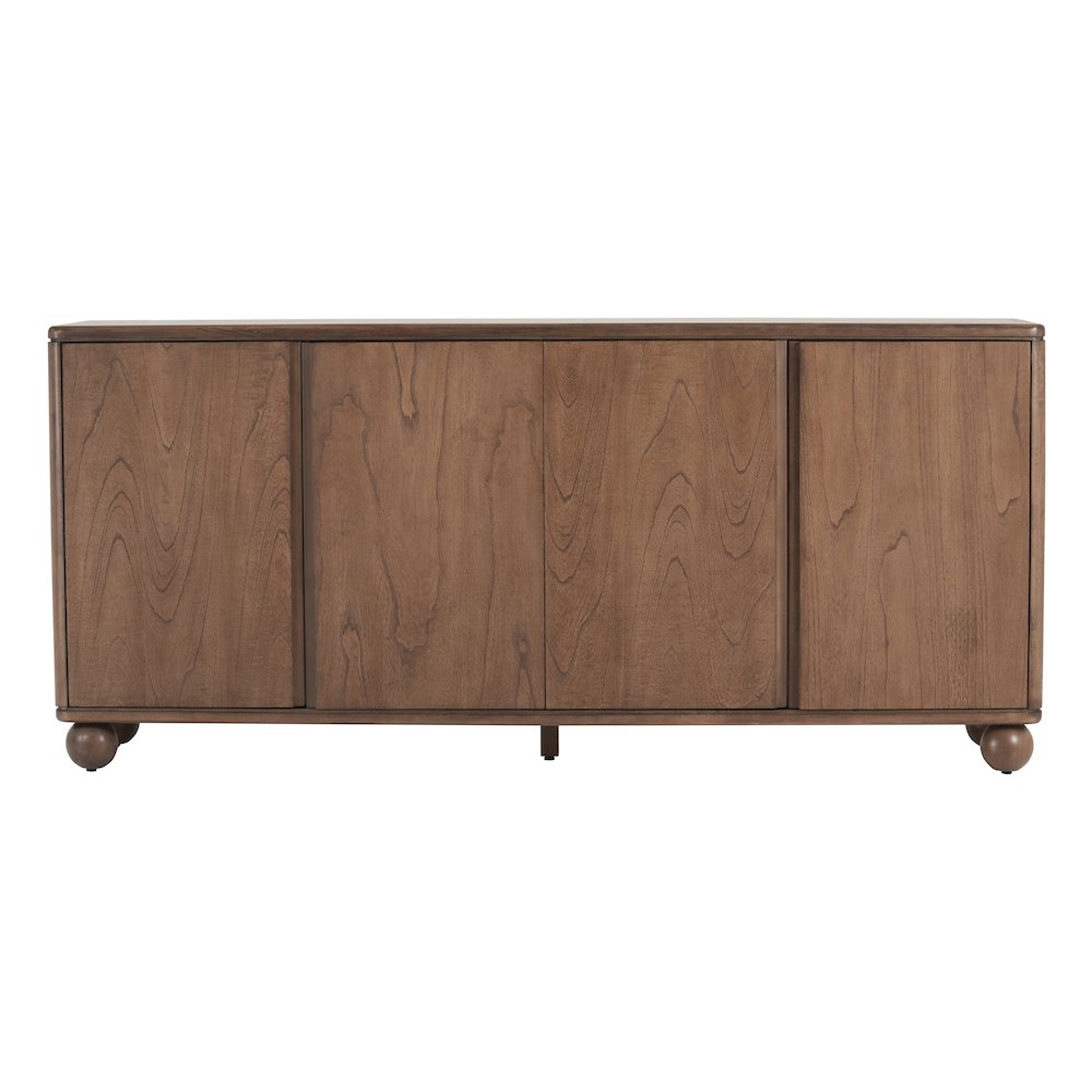 Harlyn 4-Door Buffet - Walnut. Picture 3