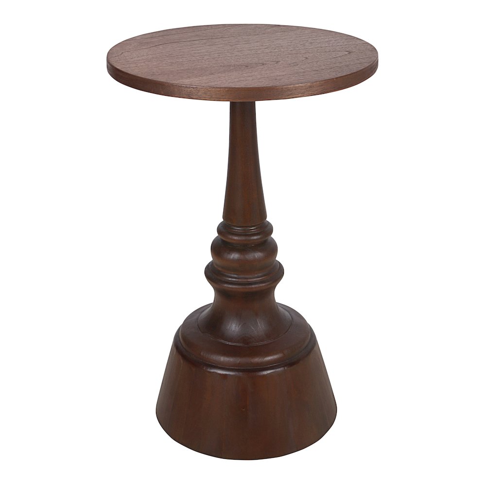Lumi Accent Table - Walnut. Picture 1