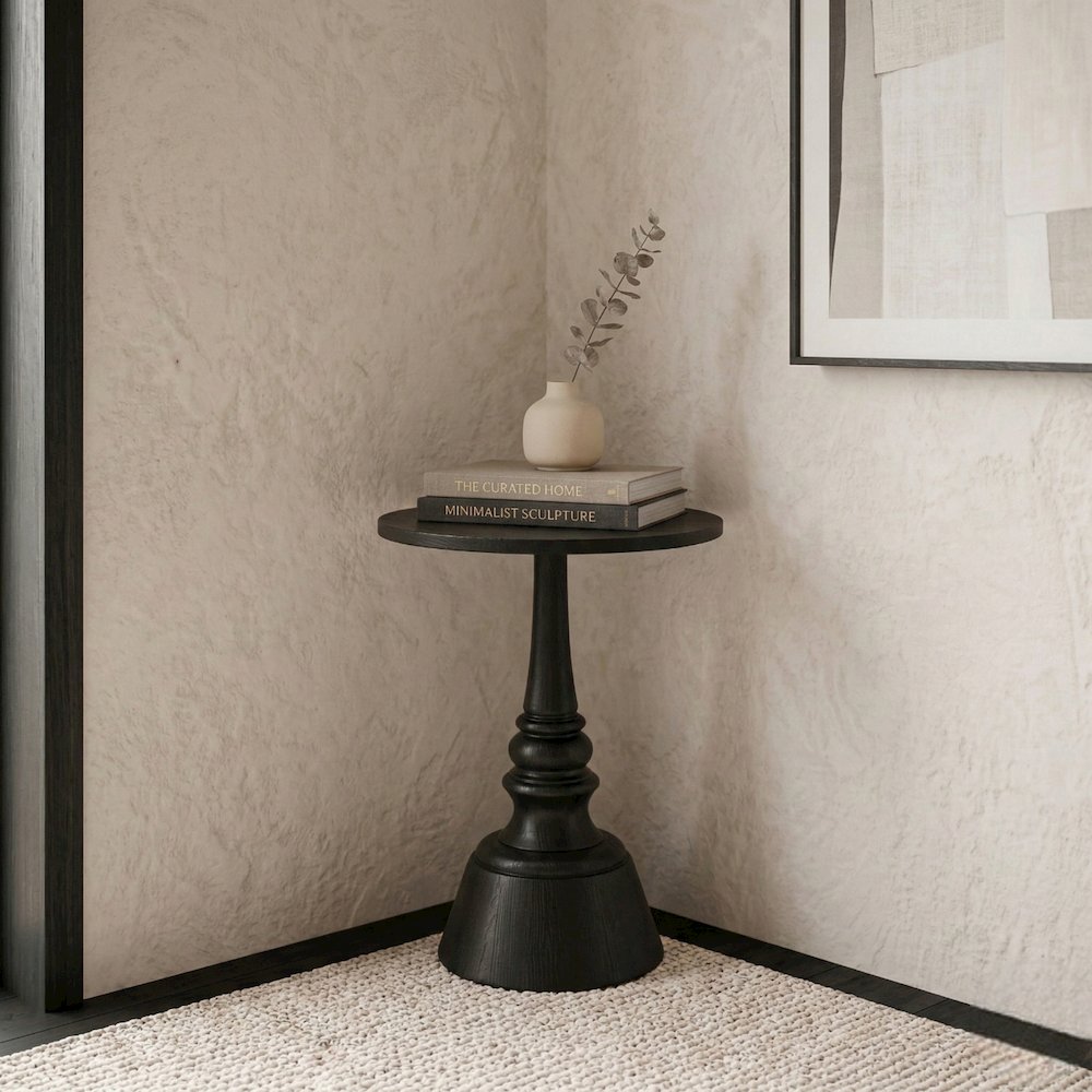 Lumi Accent Table - Black. Picture 8