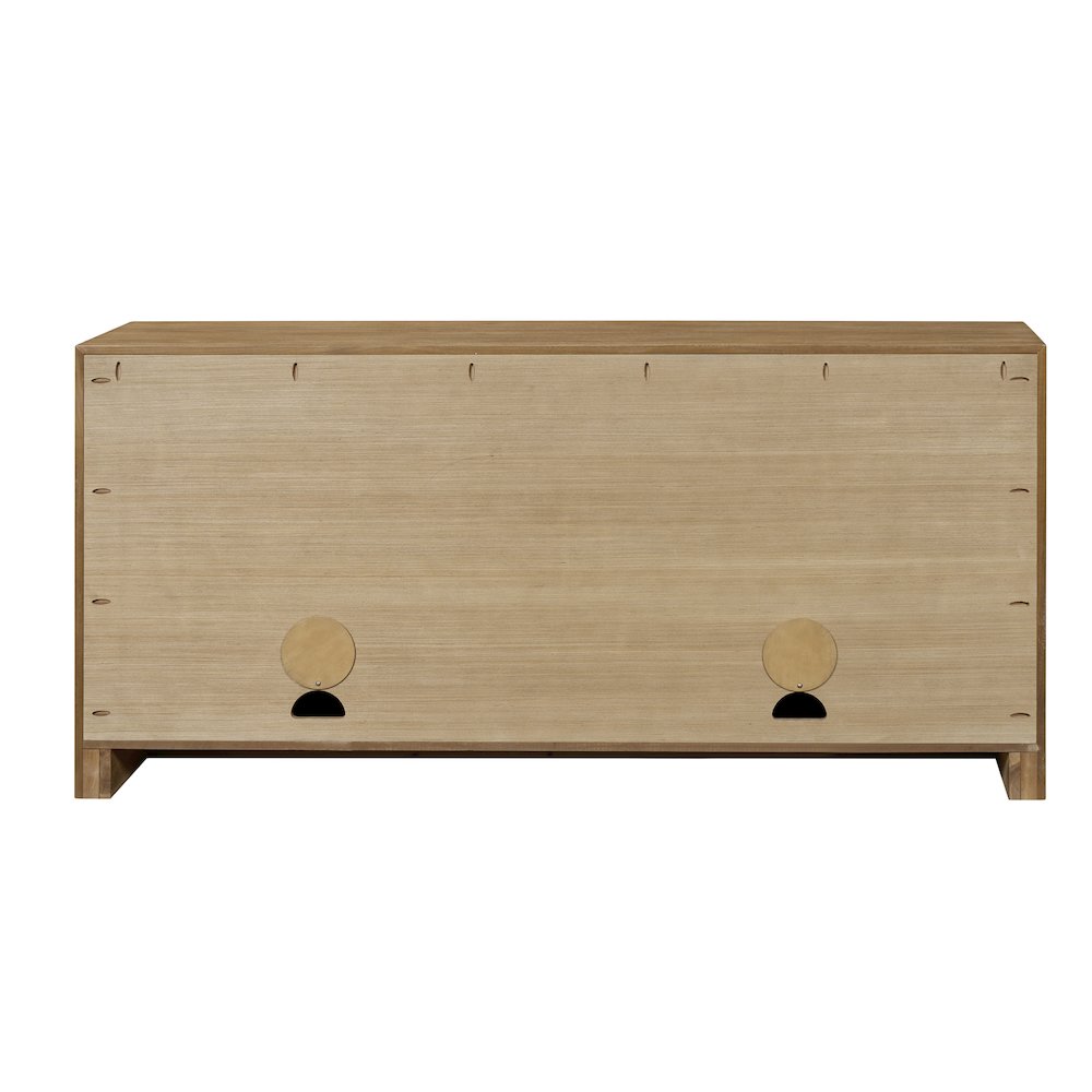 Zerano 3-Door Buffet - Brushed Smoke. Picture 5