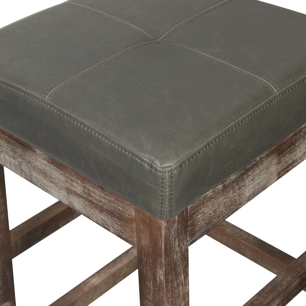 Valencia Bonded Leather Counter Stool. Picture 3