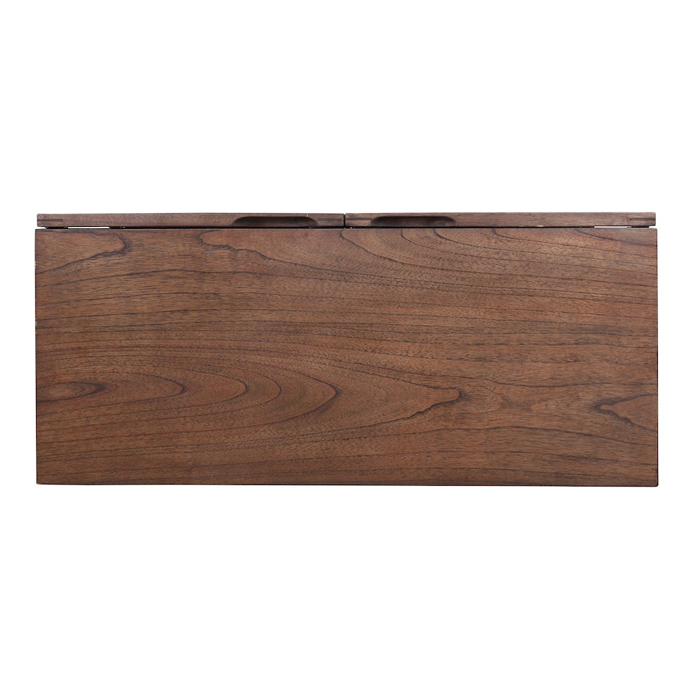 Deria 2-Door Cabinet - Walnut. Picture 7