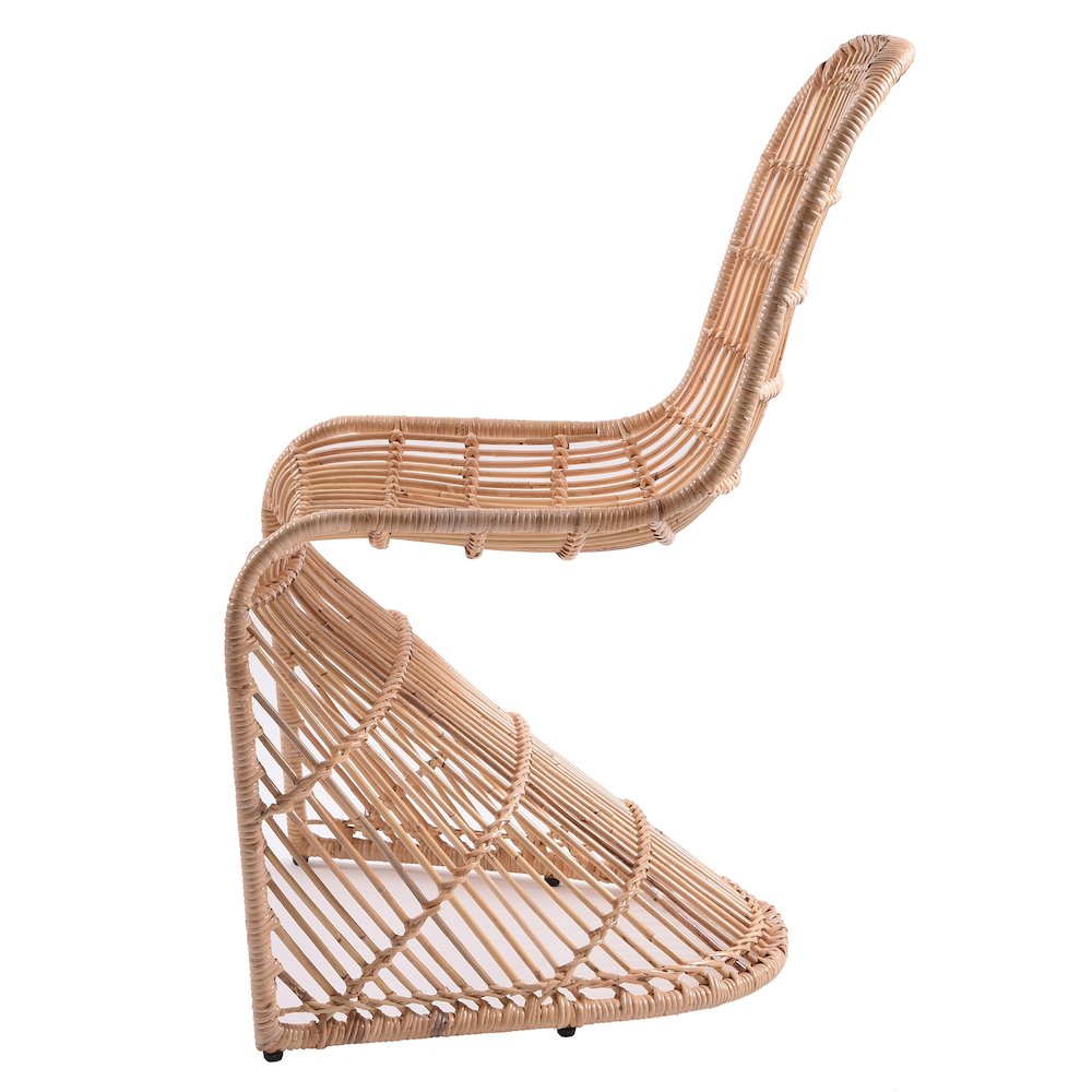 Groovy Rattan Chair, (Set of 2). Picture 2
