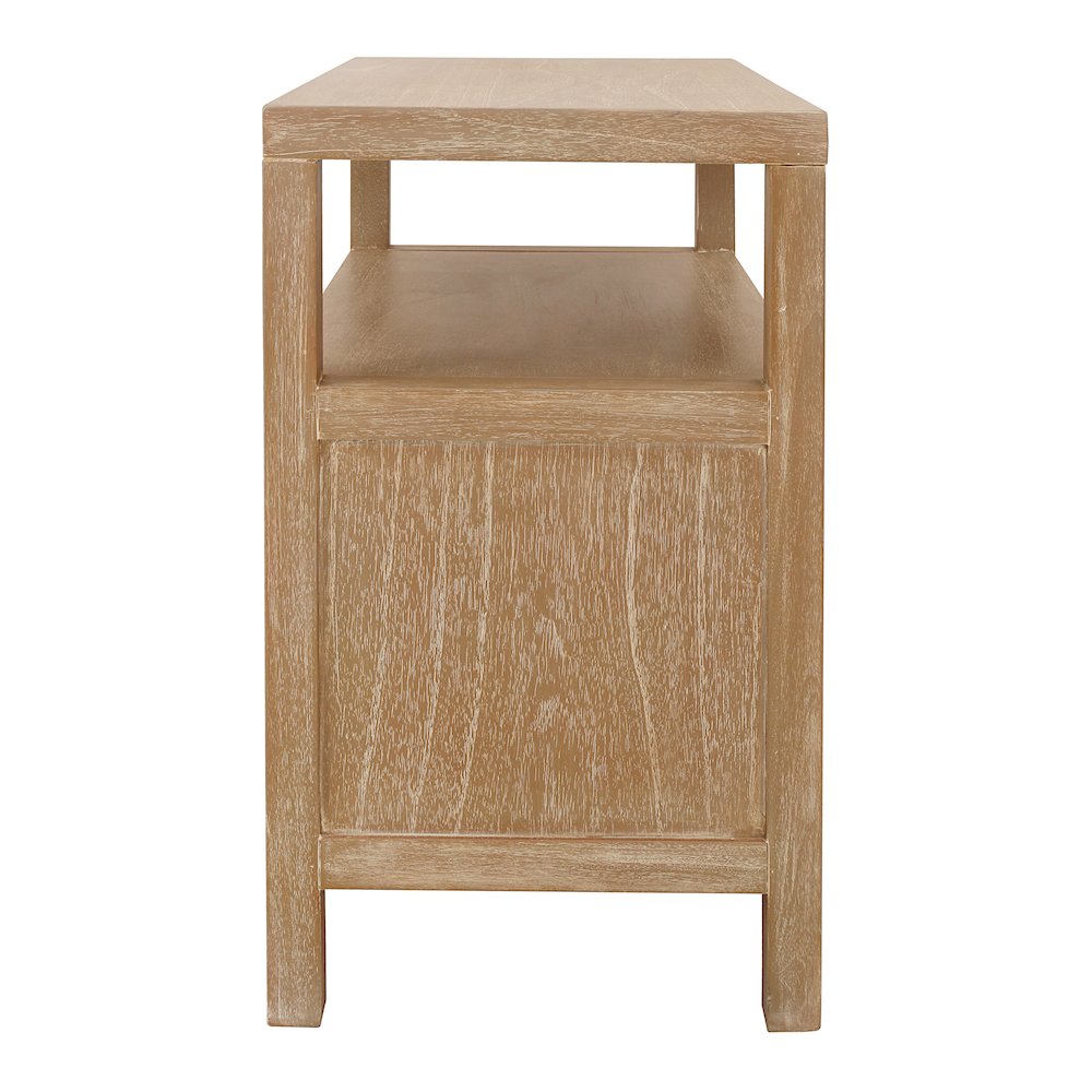 Terrena 2-Drawer Accent Table - Brushed Sand. Picture 4