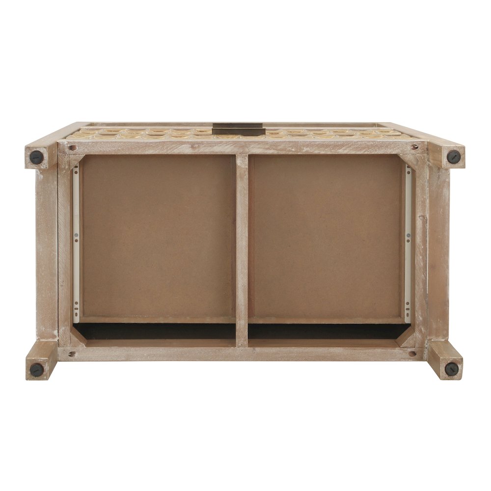 Terrena 2-Drawer Accent Table - Brushed Sand. Picture 10