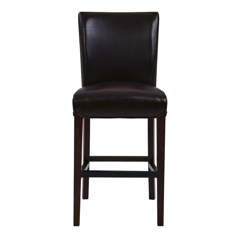 Milton Bonded Leather Counter Stool. Picture 1
