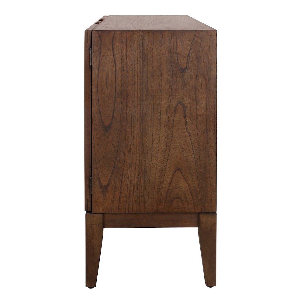 Deria 2-Door Cabinet - Walnut. Picture 4
