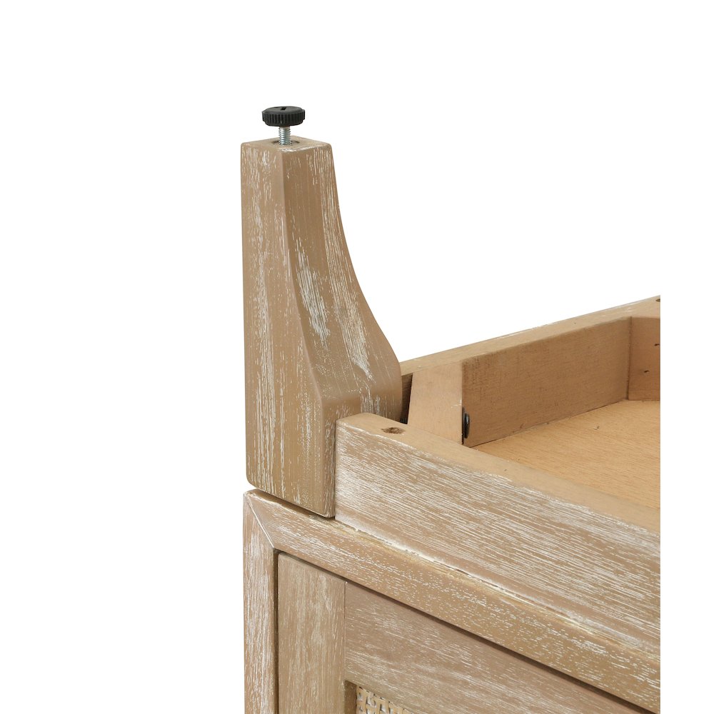 Chantilly 4-Door Buffet - Brushed Sand. Picture 11