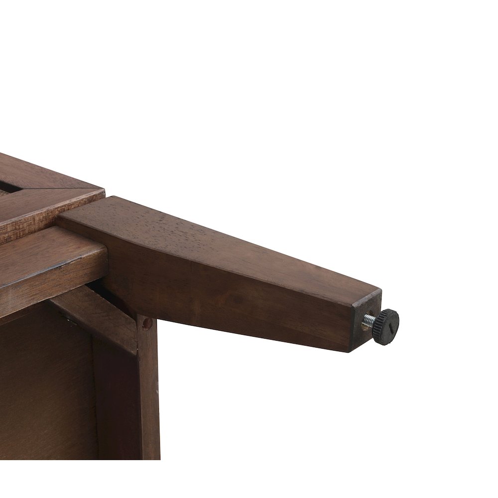 Deria 2-Door Cabinet - Walnut. Picture 11