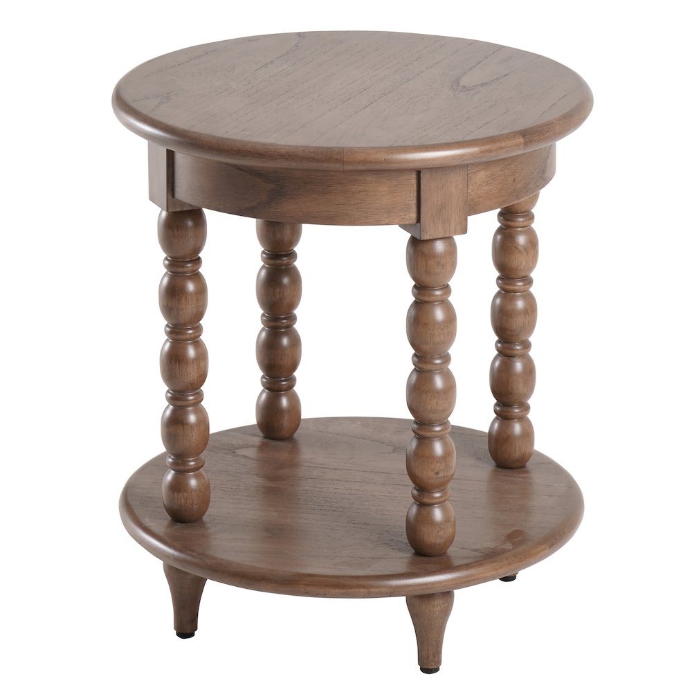 Ensley Accent Table - Walnut. Picture 1